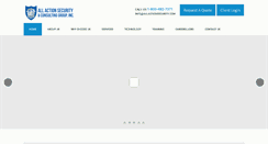 Desktop Screenshot of allactionsecurity.com